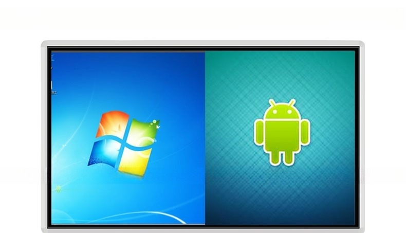 55" inch capacitive touch monitor capacitive touch panel with Android or Win10/11 for self-service terminal advertising kiosk