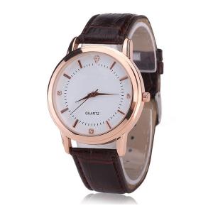China Customized Logo Ladies Fashion Watches , Classic Ladies Watches With Brown / Black Strap on sale