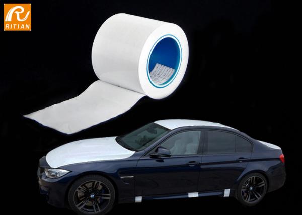 White 3m Automotive Protective Film , PE Material Car Paint Protection Film