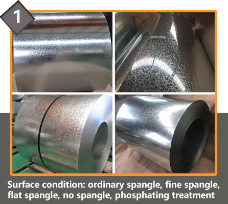 Hot Dipped Galvanized Steel Strip Coil Corrosion Resistant Panel DX51D DX53D 1250mm