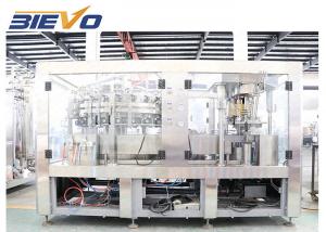 China ISO 9001 SUS 304 200ml Can Beverage Filling Machine 6000cph Tin Packing Machine wholesale
