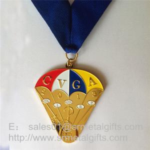 China Metal fire balloon medals,painted metal hot air balloon medals,balloon Fiesta event medal, wholesale