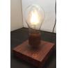 wooden base magnetic floating levitate led bulb lamp for sale