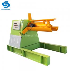 China                  Hydraulic Decoiler with Coil Car Full-Automatic Metal Sheets Decoiler              wholesale