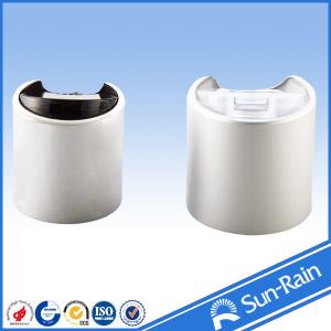 China Custom standard disc cap / plastic bottle cap for lotion bottles on sale
