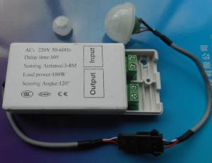 China 50 HZ Infrared Sensor Light Switch , Automatic PIR Small Motion Sensor Switch wholesale