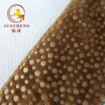 2mm 250gsm Hot Stamping Gold Stamp and Foil Printing velour fabric for Car Seat