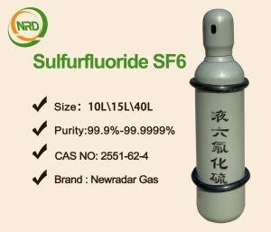 China China Manufacturers sale 99.999% sulfur hexafluoride wholesale