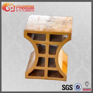 China 50/100mm Decorative Hollow Bricks For Classical Window Wall Ventilation Block wholesale