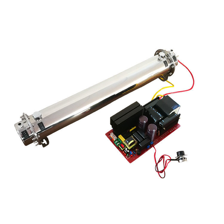 Adjustable 25-800W Water Cooling Ozone Generator Parts 100g/H Quantz Tube For Water Treatment