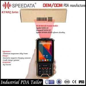 Dual Sim Card 4G Android handheld computer barcode scanner with NFC RFID Reader