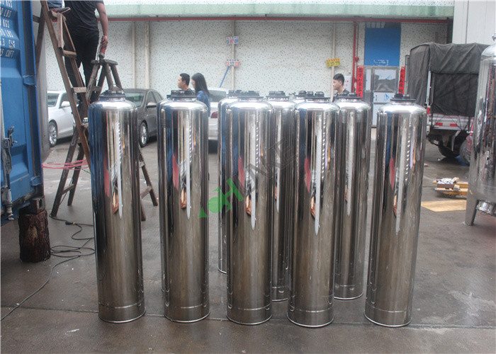 SUS316 SUS304 Stainless Steel Water Tank Water Filter Housing
