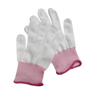 China Dust Free Industry Safety Working Gloves 100% Polyester wholesale