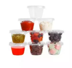 China 1.5OZ PP Plastic Disposable Cup Clear Smooth Surface wholesale