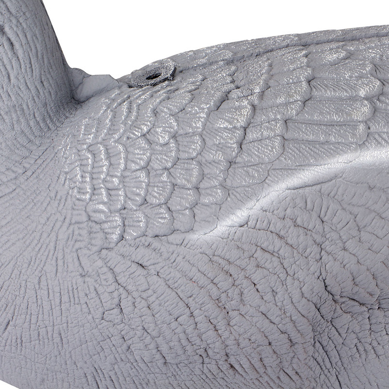 Grey Color Hunting Foam Goose Decoys XPE Russian Goose 3D Type 3 - Resting Standing And Eating