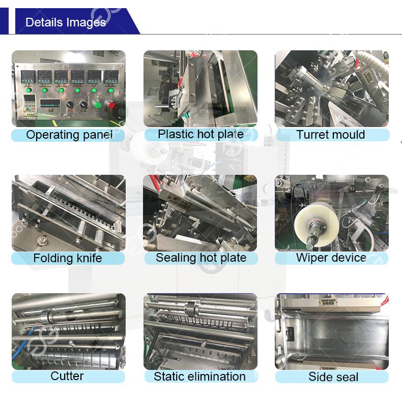 Business cards wrapping machine