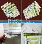 TAMPER EVIDENT DEPOSIT BAGS, Personal Property Protection Bags Security Mailer