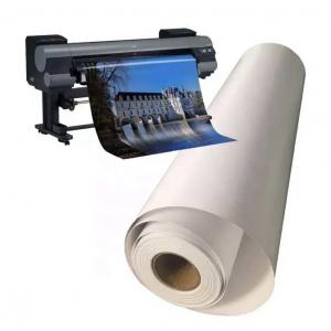 China Self Adhesive Inkjet Vinyl Sticker Paper Roll  Inkjet Photo Media Indoor Outdoor on sale