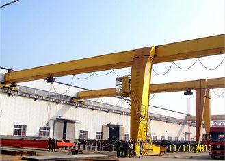 Quality Traveling Goliath Semi Gantry Crane Electric Light Duty For Steel Stock Yard / Warehouse for sale