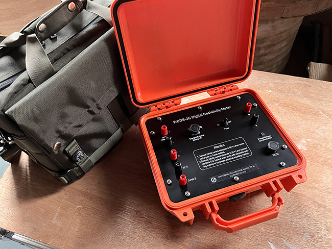 1D VRS Electrical Resistivity Survey Geophysical Of Subsurface Materials