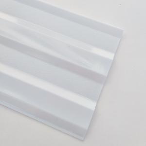 China PC Sheet Frosted Corrugated PC Sheet Mini Corrugated Polycarbonate Sheet wholesale