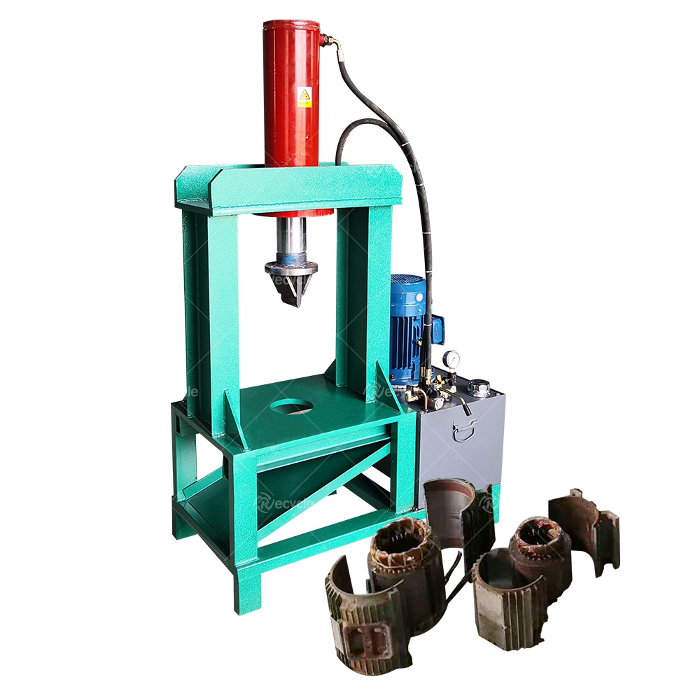 99% High Purity Motor Dismantling Machine The Best Choice for Copper Stator Recycling