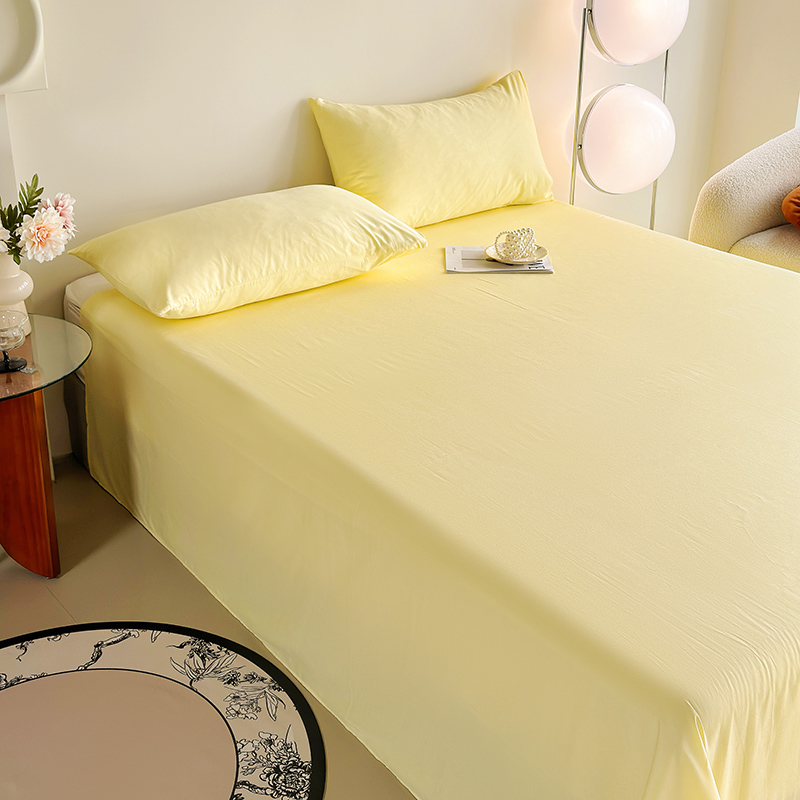 Grade A 100% Cotton White King Size Bedding Set Plaid Flat Sheet For Bed Bed Sheet Set
