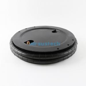China AIRSUSTECH 2B545 Convoluted Rubber Air Spring Suspension With Bracket For Semi-Trailer on sale