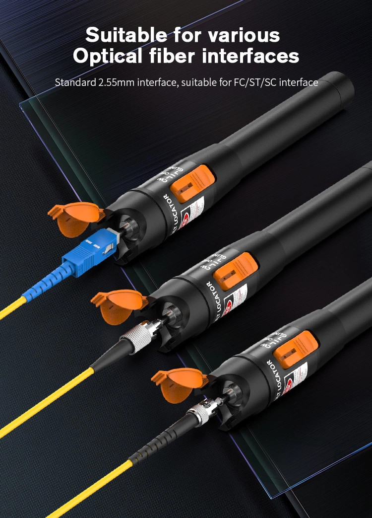 2.55mm Interface Fiber Optic Light Pen For ATM Fiber System