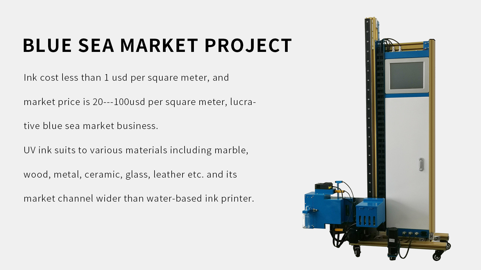 Painting Usb Uv Wall Printer For Glass Metal Wood Tile