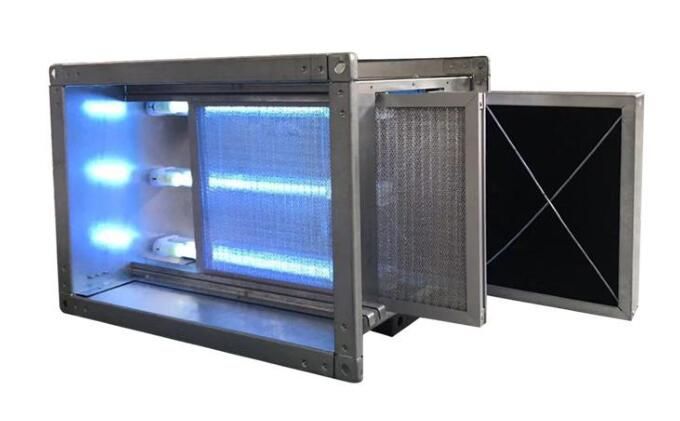 PHT UVC with Germicidal Lamps as air sterlizer for Rooftop units ducts or AHU System ducts help kill virus