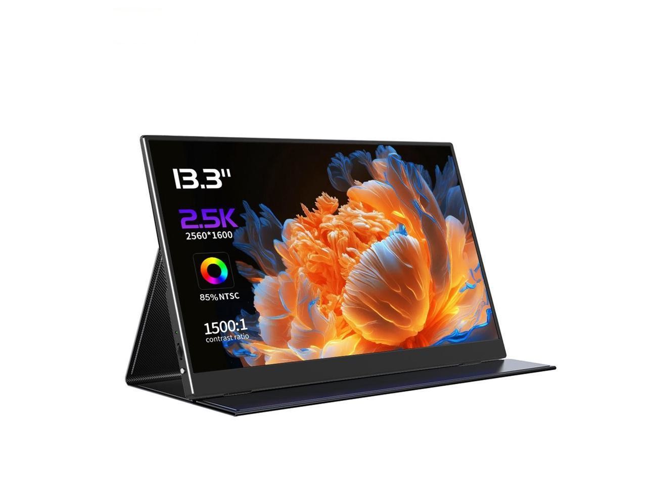 2560x1600 2.5K 13.3inch Portable Monitor Gaming Display External Screen 60Hz For PS3