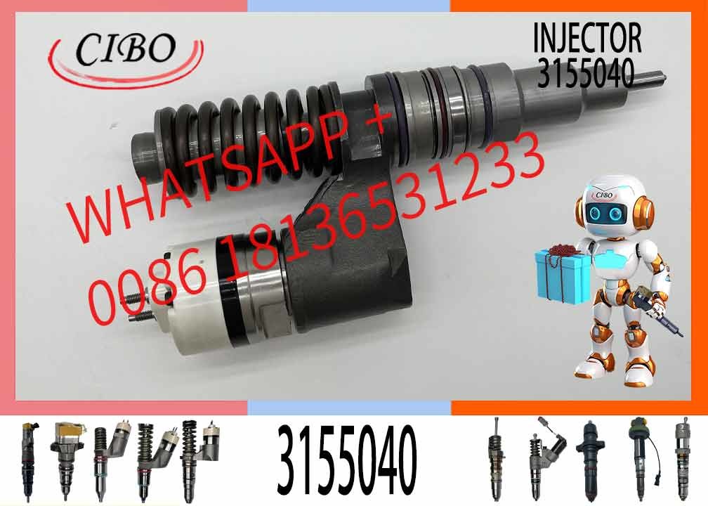 Excavator Injector 1677154 BEBE4B01001 8112556 for A0 A3 Diesel Engine Parts Nozzle Assembly Auto Parts