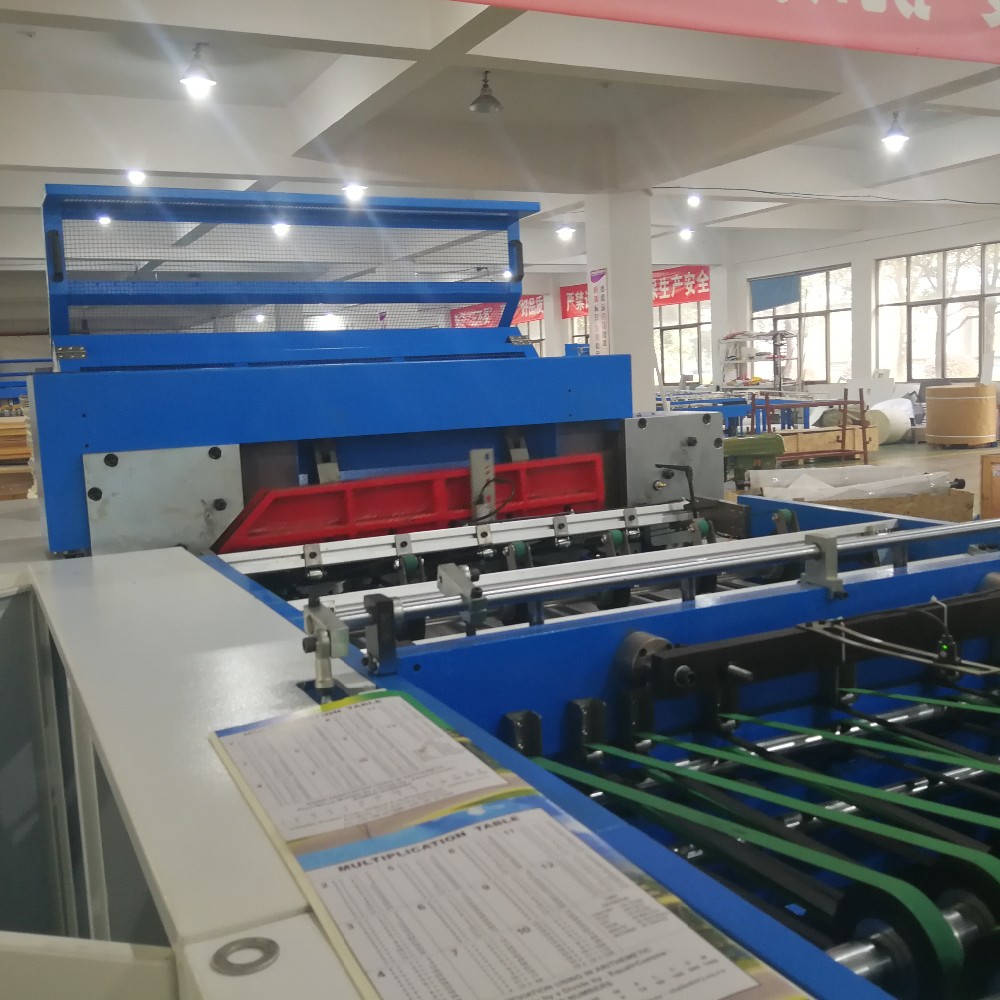 Streamlined Production of Lined Pages Writing Notebooks with Fully Automatic Machine