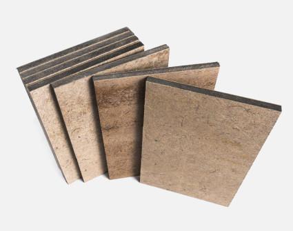 House Decoration Soft Fiberboard Customized Density Good Heat And Sound Insulation