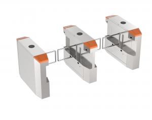 China 600mm Electronic Turnstile Gates Double Barrier Airport Turnstiles on sale