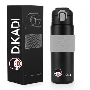 China Leakproof Seal Metal Thermos Insulated Vacuum Sport Running Drink Water Bottle wholesale