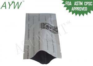 China Tea Packaging Resealable Aluminum Foil Bags , Heat Seal Aluminum Foil Bag With Logo Printing wholesale