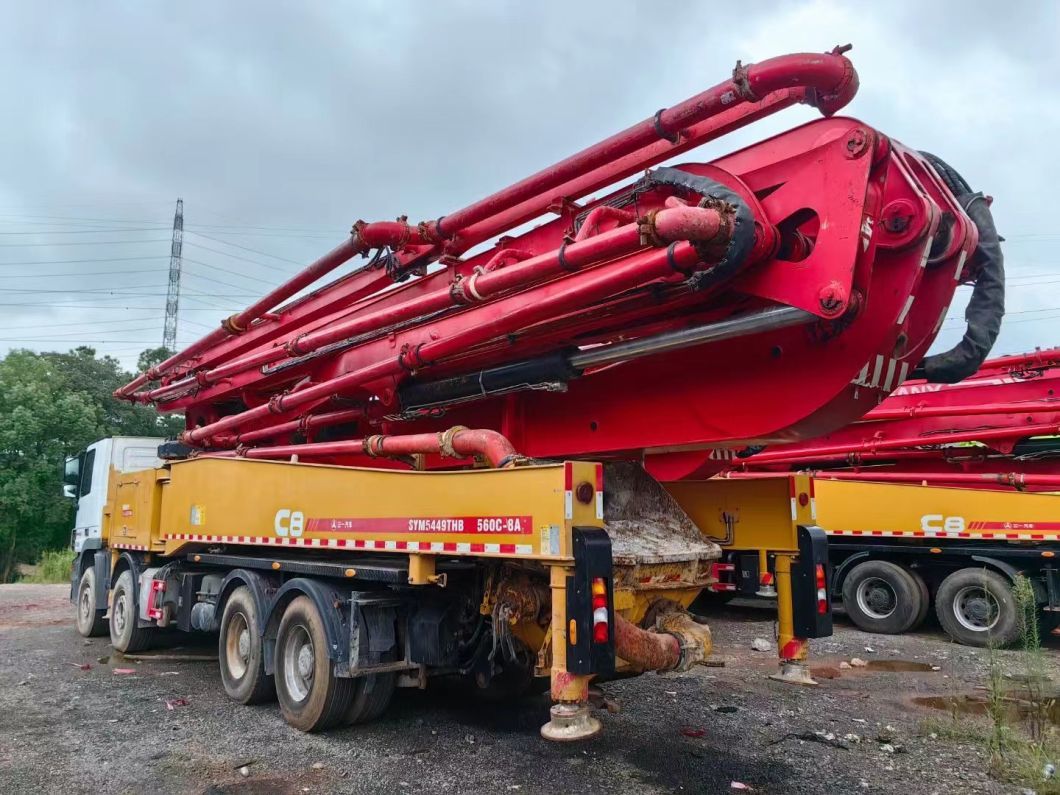 2019 56m Concrete Pump Mixer for Sale on Mercedes-Benz Truck