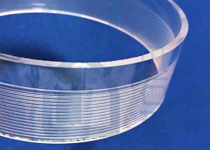 China Screw Thread Winding Fused Silica Quartz Glass Tube Ring wholesale