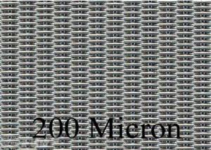 China 12x64 Mesh Stainless Steel Dutch Wire Mesh / 200 Micron Filter Cloth on sale