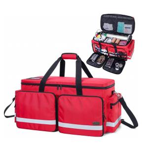 China Oxygen Tank Empty Nylon Medical First Aid Bag Emergency Bag With Compartment wholesale