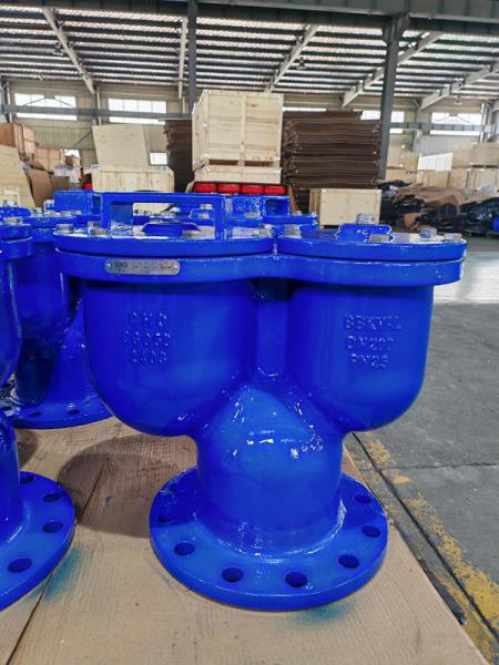 SS304 Sealing Double Orifice Air Valve For Water / Steam / Oil / Gas Flanged End