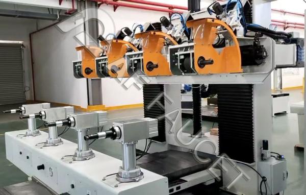Brass Faucet Handles Polishing Machine, Automatically Faucet Polishing Equipment