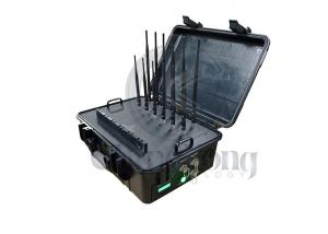 China GPS WiFi Suitcase Portable Jamming Device For Cellphone on sale