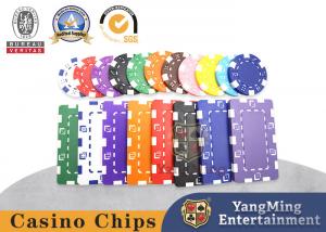 China 11.5-32g Iron Core Poker Dice Plastic Chips Support Customized Design on sale