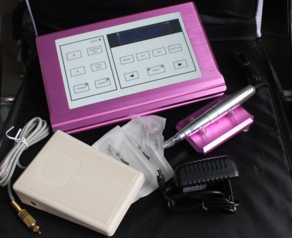 Nouveau Contour Digital Permanent Makeup Machine Kit Pink Easy Operated