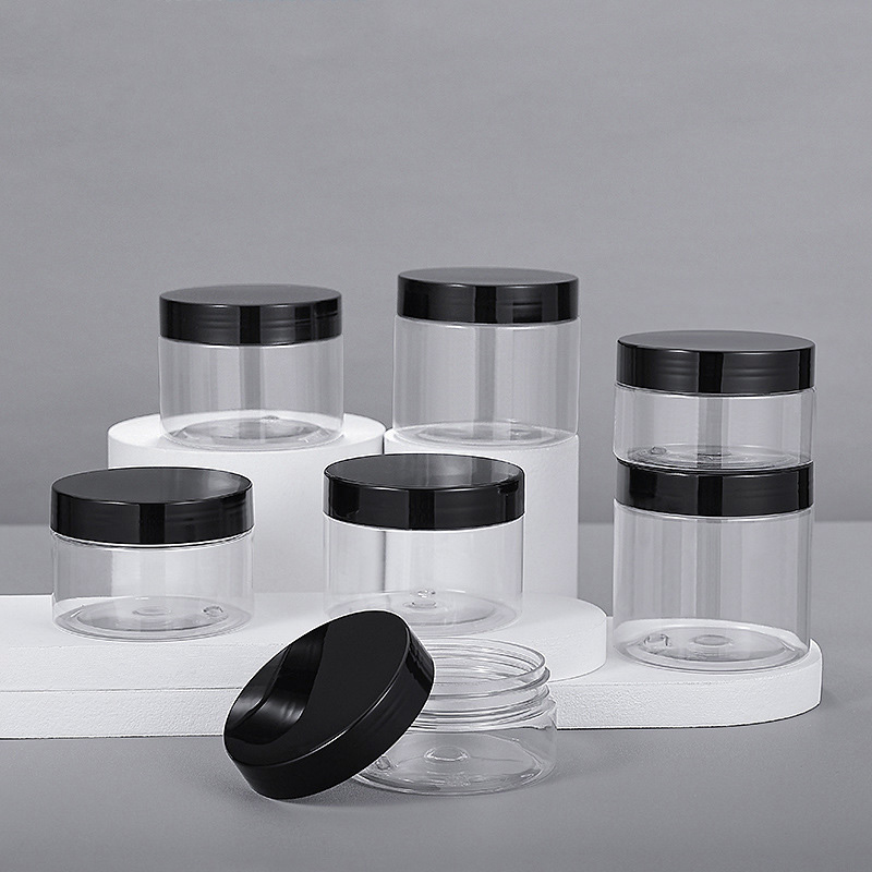 Sample Freely1-5pcs 4oz 8oz PETG Jar Perfect for Tooth Powder and Face Cream Packaging