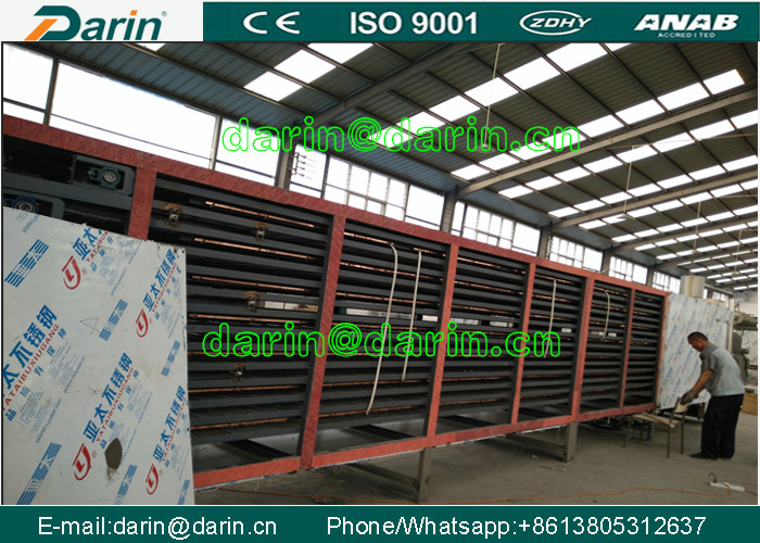 High capacity Corn Flakes Processing Line with two screw extruder
