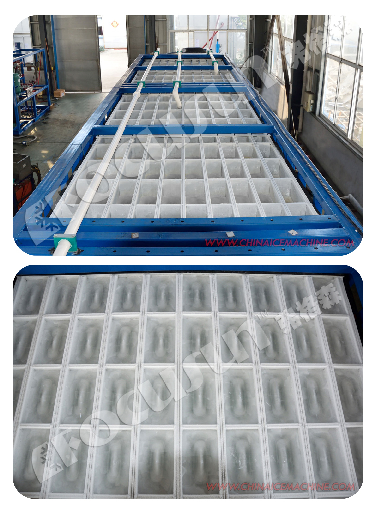 Danfoss Valve Industrial Block Ice Maker for Heavy-Duty Production of 25 Tonnes per Day